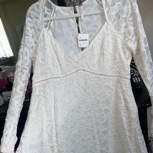 Free People Off white dress